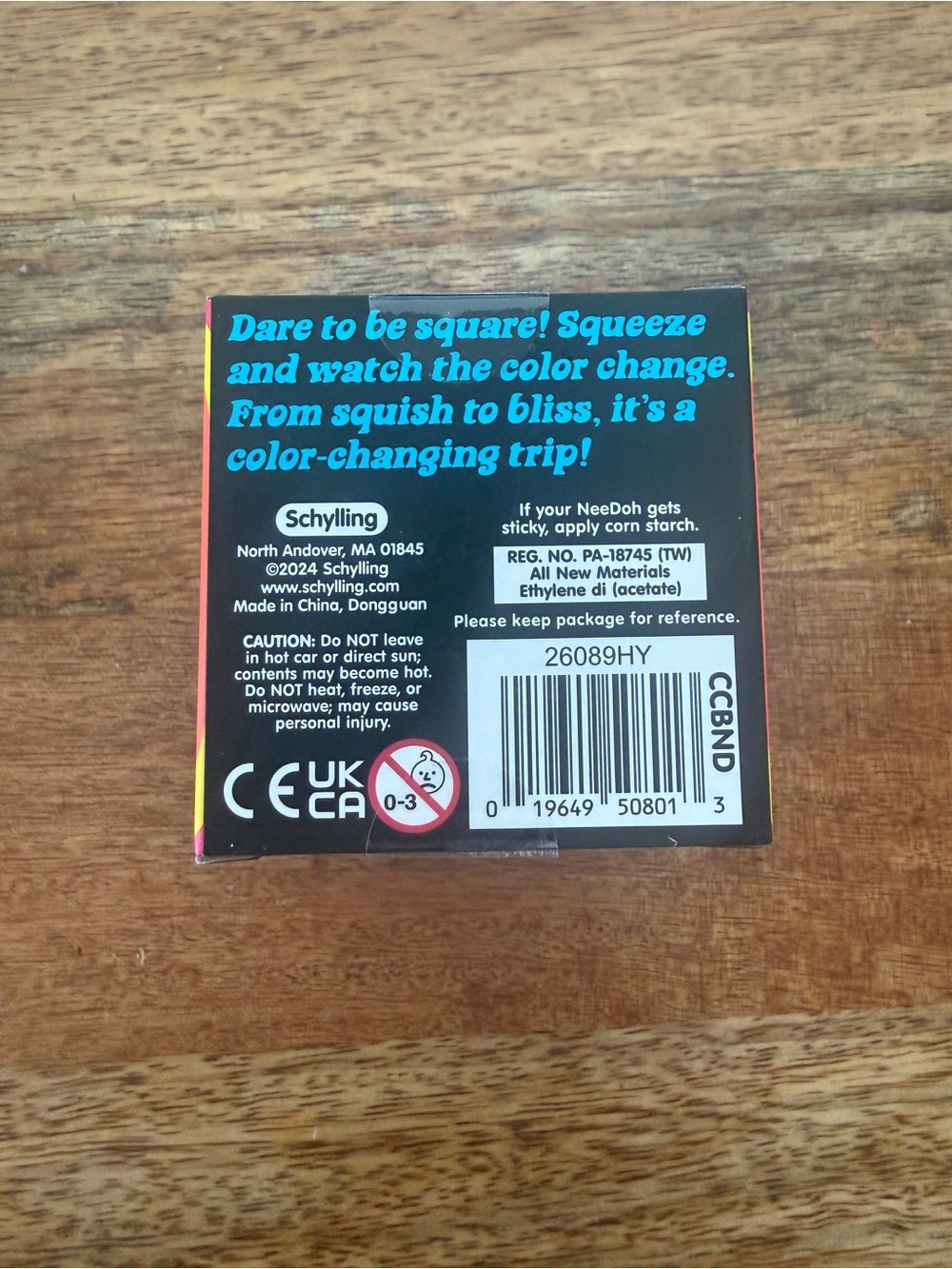 NIB Authentic Needoh Color Change Cube Blue - Picture 4 of 4